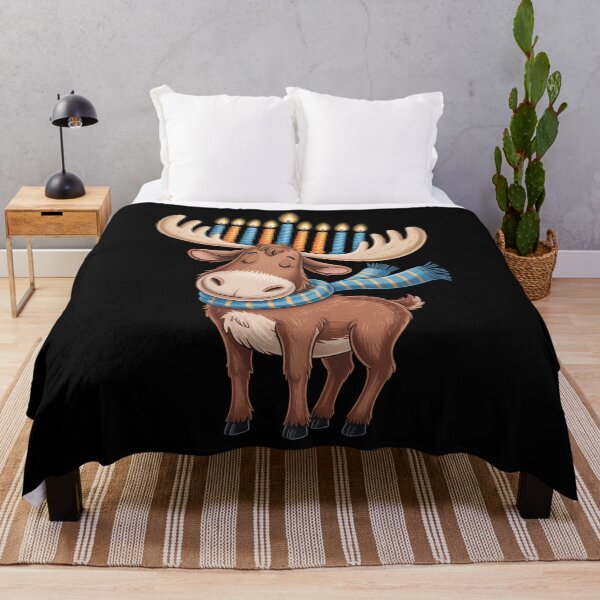 Item preview, Jewish Moose Funny Hanukkah Moose designed and sold by Bandikonsalez.