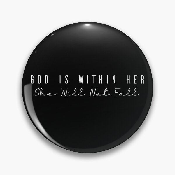 Item preview, God Is Within Her She Will Not Fall designed and sold by ElizabethMorri2.