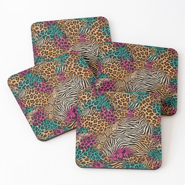 Item preview, Neon Safari Luxe designed and sold by Kaleidoscope Print.