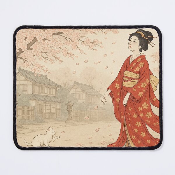 Item preview, Crimson Elegance Under the Blossoms designed and sold by ポチDX.