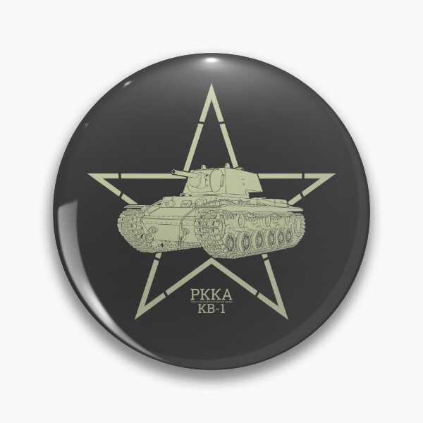 Item preview, KV-1 Soviet Heavy Tank Silhouette - RKKA Stencil Star, Cyrillic Markings designed and sold by FAawRay.