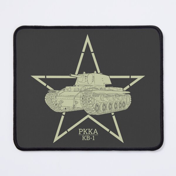 Item preview, KV-1 Soviet Heavy Tank Silhouette - RKKA Stencil Star, Cyrillic Markings designed and sold by FAawRay.