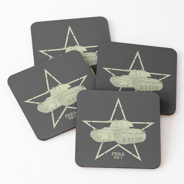 Item preview, KV-1 Soviet Heavy Tank Silhouette - RKKA Stencil Star, Cyrillic Markings designed and sold by FAawRay.