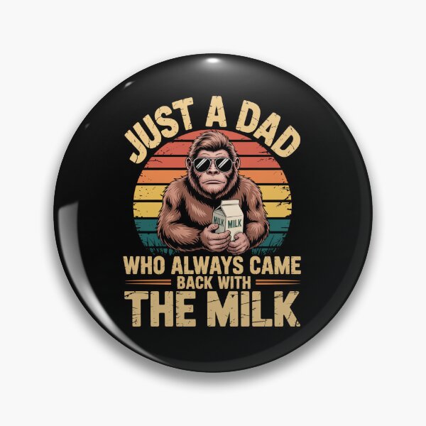 Item preview, Just A Dad Who Always Came Back With The Milk designed and sold by AnixieArtFun.