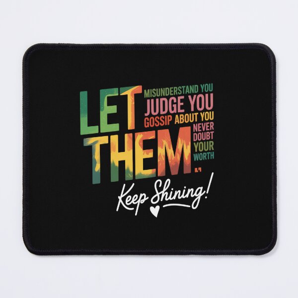 Item preview, Let Them Mental Health Awareness Support designed and sold by AnixieArtFun.