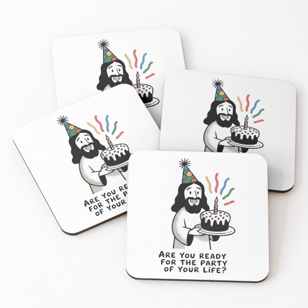 Item preview, Jesus Birthday Party Funny Christian Design designed and sold by MonkiFlipp.