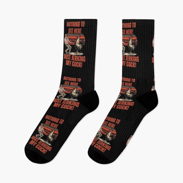 Item preview, Nothing to see here just jerking my cock! designed and sold by NicMacTees.
