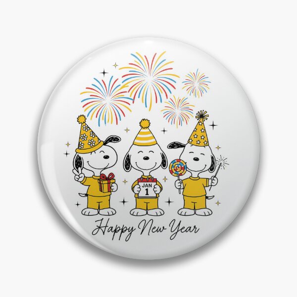Item preview, Happy New Year Snoopy New Year 2026 Fireworks designed and sold by BernoNickel.