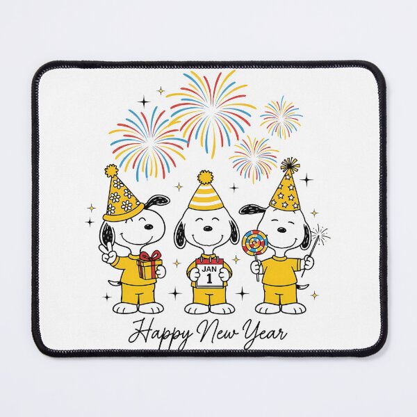 Item preview, Happy New Year Snoopy New Year 2026 Fireworks designed and sold by BernoNickel.