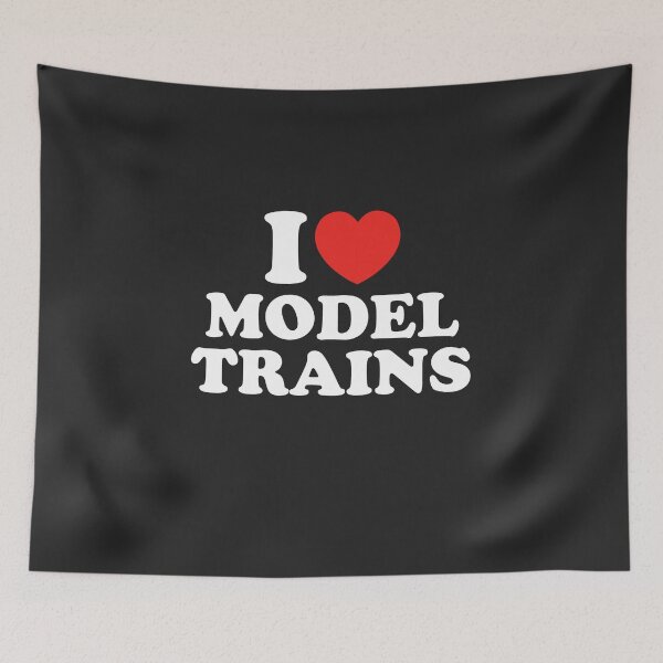 Item preview, I Love Model Trains designed and sold by shitpostee.