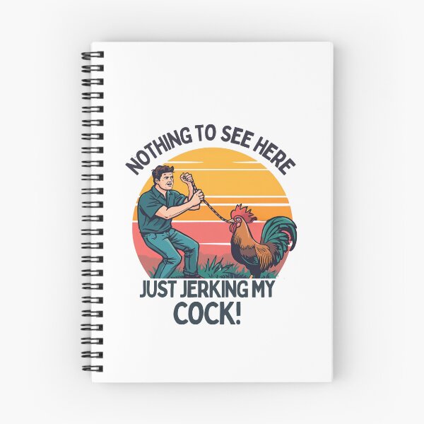 Item preview, Nothing to see here just jerking my cock! designed and sold by NicMacTees.