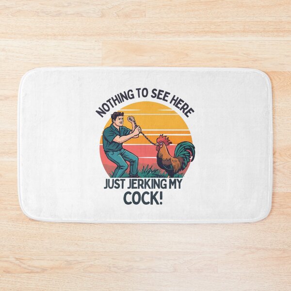 Item preview, Nothing to see here just jerking my cock! designed and sold by NicMacTees.