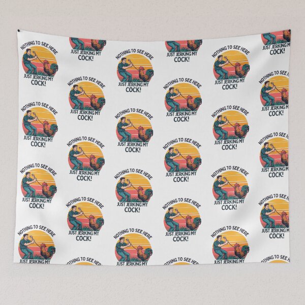Item preview, Nothing to see here just jerking my cock! designed and sold by NicMacTees.