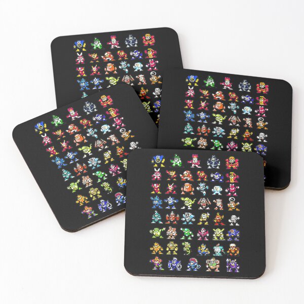 Item preview, Megaman 1-6 Robot Masters designed and sold by katmitange.