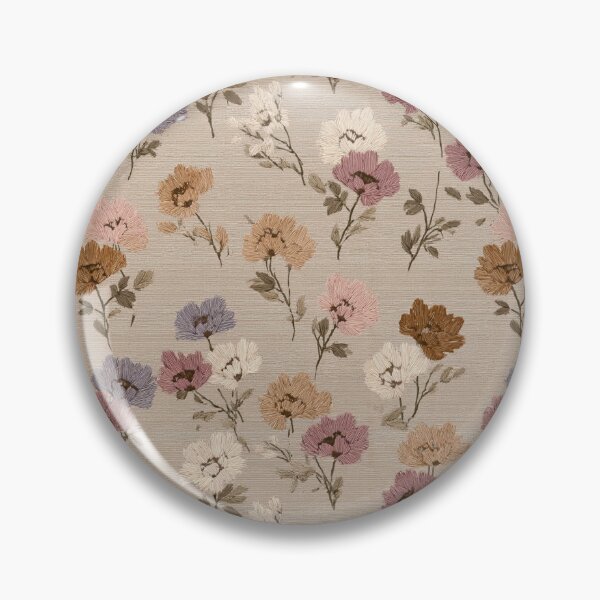 Item preview, Minimalistic Lush Floral Embroidery For Fall Celebration designed and sold by RoyalStarsPatts.