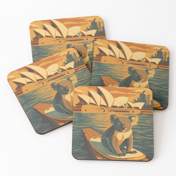 Item preview, Surfing Soul In Sydney - Koala on Course designed and sold by iamdesigns14.