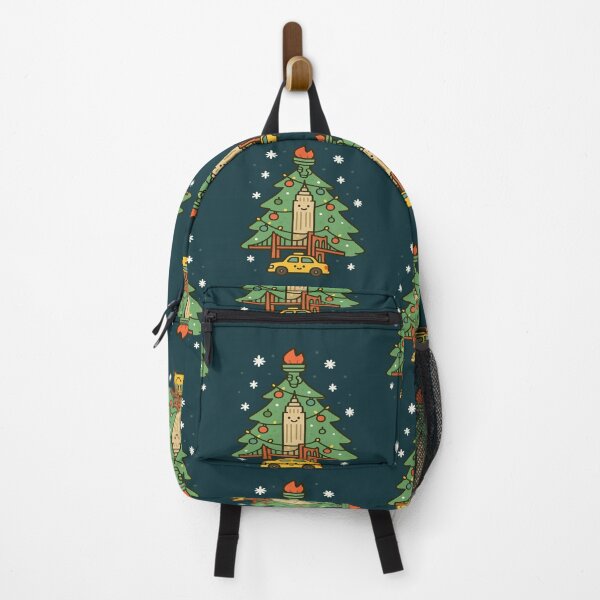 Item preview, New York Landmark Christmas Tree: Holiday Lights in the City designed and sold by Globalcitytees.