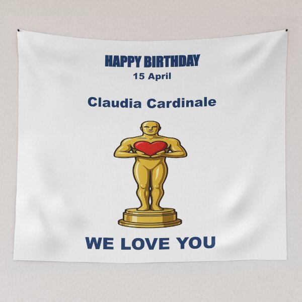 Item preview, Tribute to Claudia Cardinale — 15 April designed and sold by ariksworld.