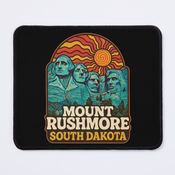 Item preview, Mount Mt Rushmore South Dakota Trippy Travel designed and sold by TomFrontierArt.