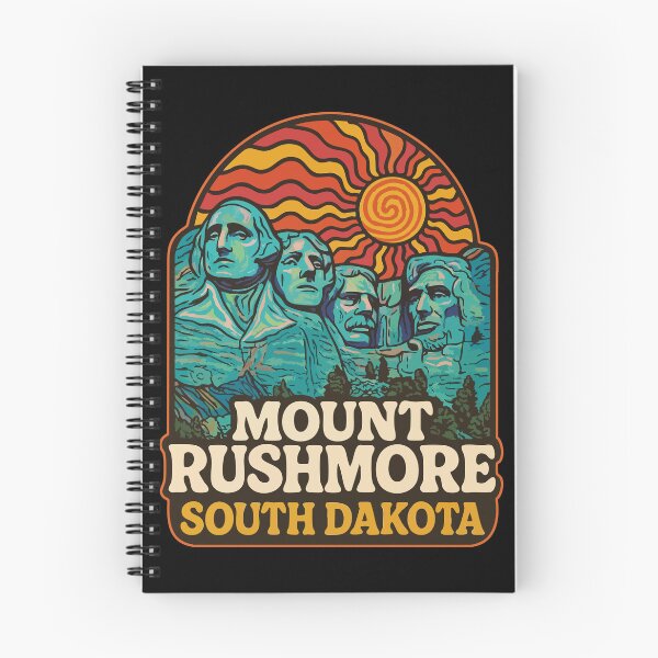 Item preview, Mount Mt Rushmore South Dakota Trippy Travel designed and sold by TomFrontierArt.