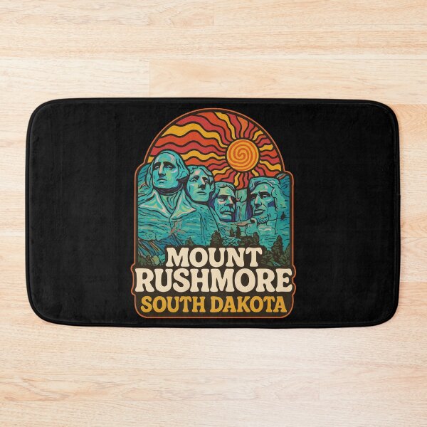 Item preview, Mount Mt Rushmore South Dakota Trippy Travel designed and sold by TomFrontierArt.
