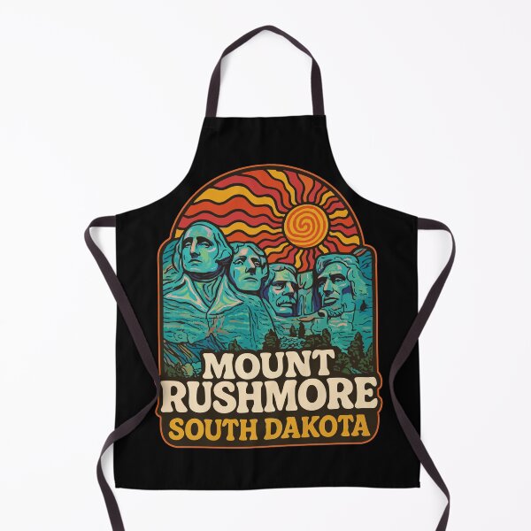 Item preview, Mount Mt Rushmore South Dakota Trippy Travel designed and sold by TomFrontierArt.