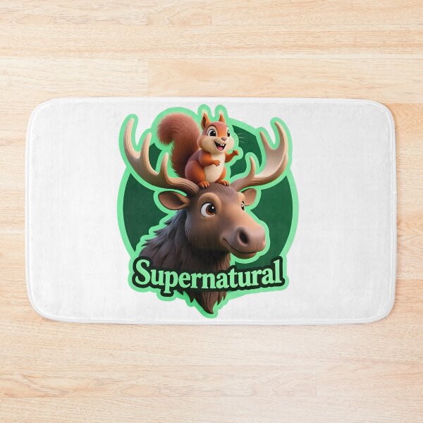 Item preview, Supernatural Moose and Squirrel designed and sold by Sweet Peelings.
