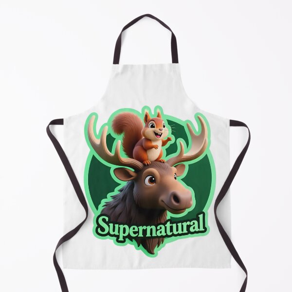 Item preview, Supernatural Moose and Squirrel designed and sold by Sweet Peelings.