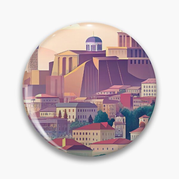 Item preview, Minimalist skyline of Tbilisi designed and sold by paulrommer.