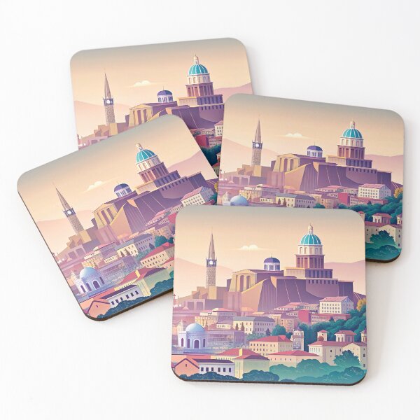 Item preview, Minimalist skyline of Tbilisi designed and sold by paulrommer.