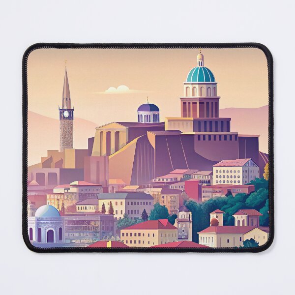 Item preview, Minimalist skyline of Tbilisi designed and sold by paulrommer.
