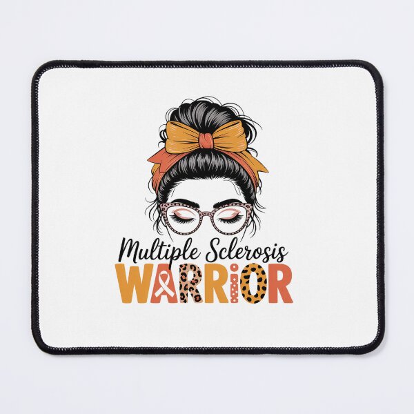 Item preview, Messy Bun Multiple Sclerosis Awareness designed and sold by AnixieArtFun.