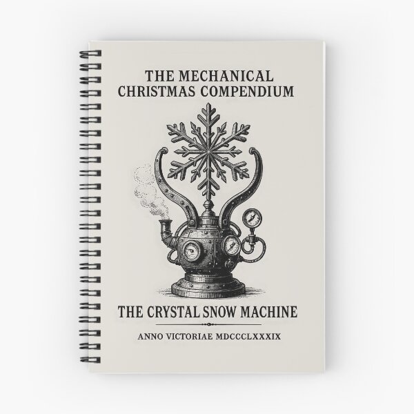 Item preview, The Crystal Snow Machine – Victorian Steampunk Winter Device designed and sold by Tattee.