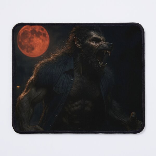 Item preview, werewolf horror artwork evil designed and sold by Theriddler1.