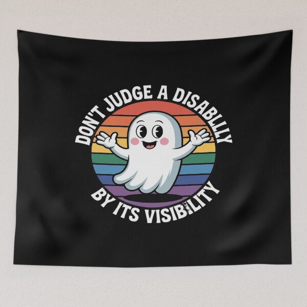 Item preview, Don't Jugde A Disability By Its Visibility designed and sold by PeteHomenick.