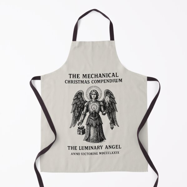 Item preview, The Luminary Angel – Victorian Mechanical Angel Illustration designed and sold by Tattee.