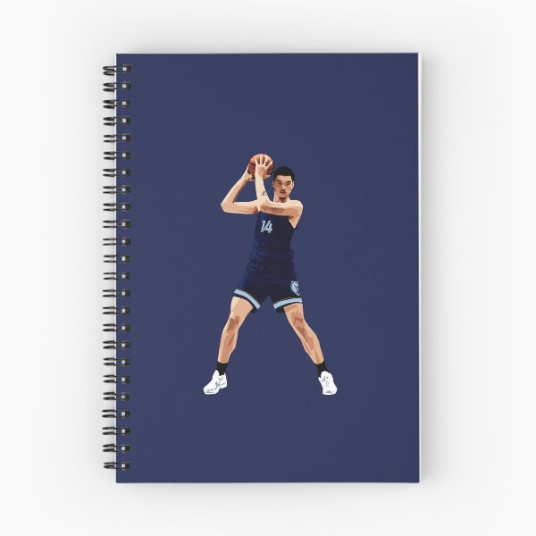 Item preview, Zach Edey Vector Ball Dark Blue Qiangy designed and sold by qiangdade.