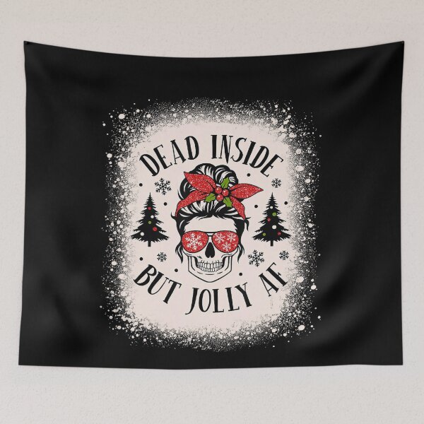 Item preview, Essential Vintage Dead Af Inside Christmas Jolly Classic But Retro designed and sold by SmithWSTaRR.
