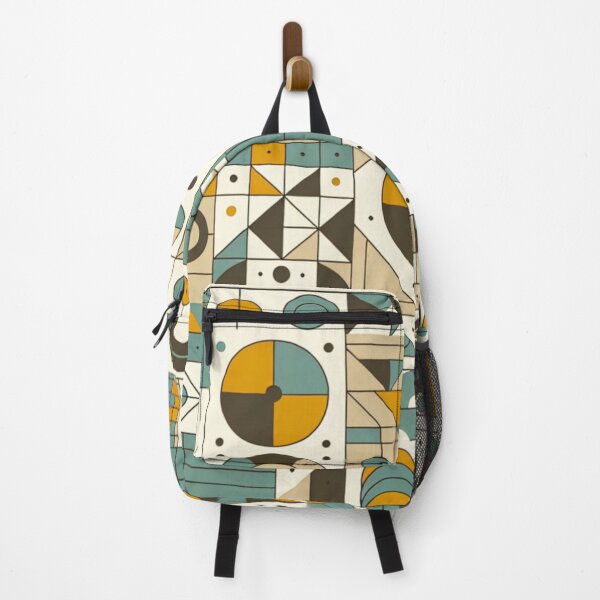 Item preview, Retro Geometric Pattern Vintage Abstract Design designed and sold by AlienTechs.