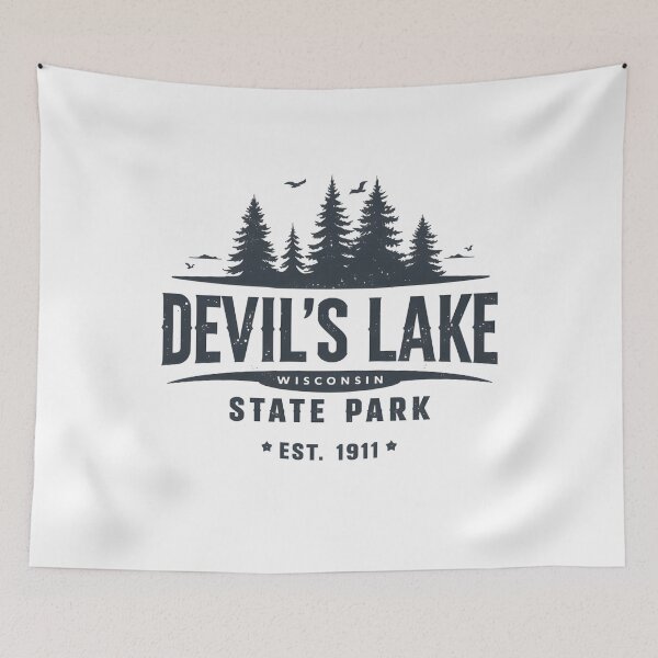 Item preview, Devil's Lake State Park - Wisconsin  designed and sold by GoodOldVintage.