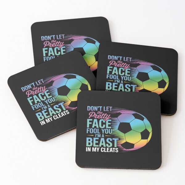 Item preview, Don't Let The Pretty Face Fool You I'm A Beast In My Cleats designed and sold by PeteHomenick.