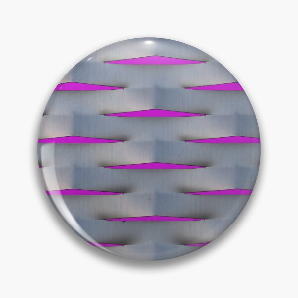 Item preview, Estructura geométrica de chapa metálica – Arquitectura española antigua en violeta / Fotografía artística suiza designed and sold by Raphael Wolf.