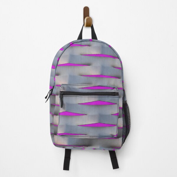 Item preview, Geometric sheet metal structure – Ancient Spanish architecture in violet / Swiss Artwork Photography designed and sold by Raphael Wolf.