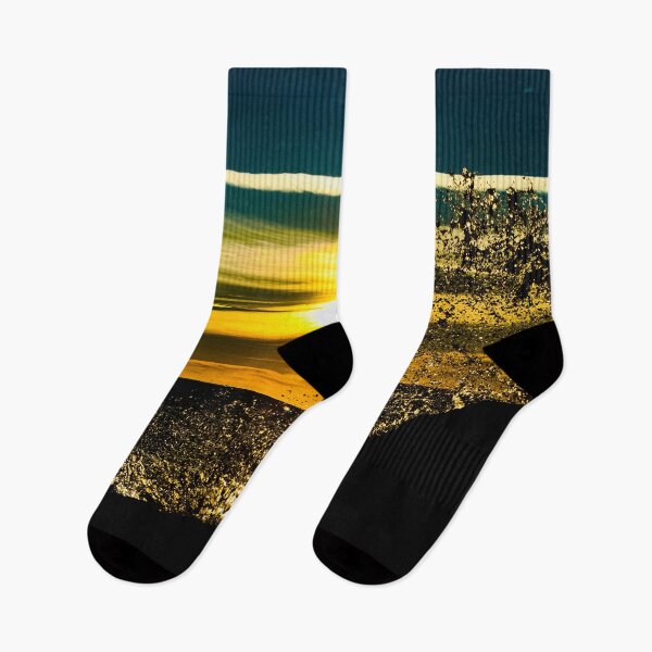 Item preview, Wave rhythm – Sunset at the sea / Swiss Artwork Photography designed and sold by Raphael Wolf.