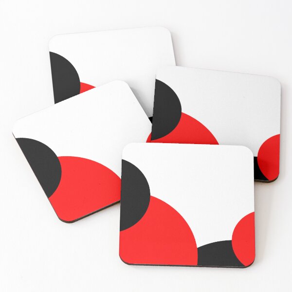 Item preview, Red, white, black pattern no. 7 designed and sold by designpeter.