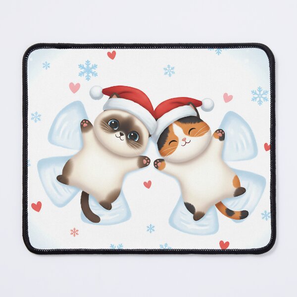 Item preview, Winter Kitty Adventures: Siamese & Calico designed and sold by meesub.