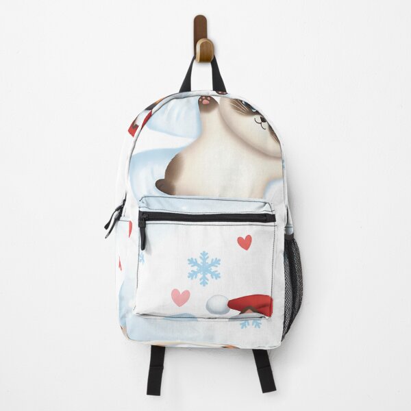 Item preview, Winter Kitty Adventures: Siamese & Calico designed and sold by meesub.