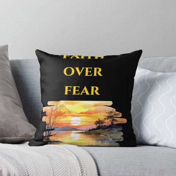 Item preview, Faith Over Fear — Bold Christian Typography designed and sold by EdgarSTatum8.