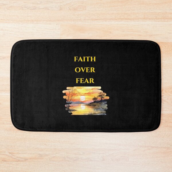 Item preview, Faith Over Fear — Bold Christian Typography designed and sold by EdgarSTatum8.