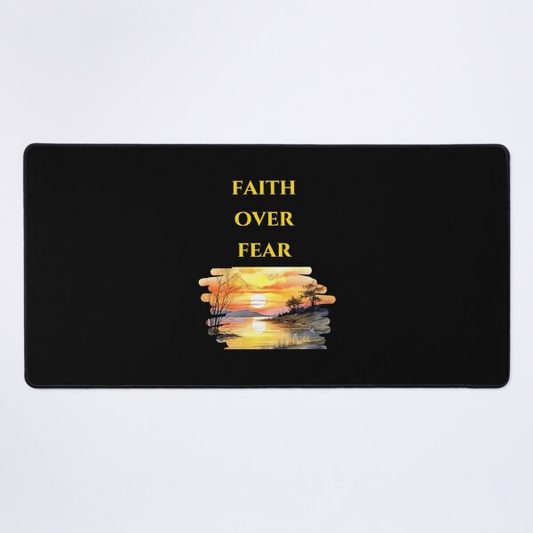 Item preview, Faith Over Fear — Bold Christian Typography designed and sold by EdgarSTatum8.